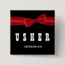 Search for usher buttons Red