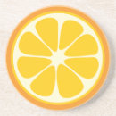 Search for orange slice glass coasters Tropical