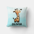 Recherche de girafe mignonne coussins Nom