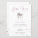 Search for carriage baby shower invitations Flowers