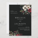 Search for holiday wedding invitations Black