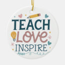Search for inspire ornaments Teacher