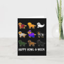 Search for golden retriever halloween cards Trick or treat