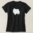 Search for pomeranian womens tshirts Pommy
