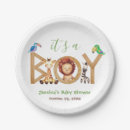 Recherche de giraffe paper plates Jungle