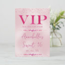 Recherche de vip 16ans anniversaire invitations Rose
