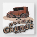 Recherche de style métallique horloges Vintage