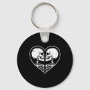 Search for skull couple keychains Halloween season