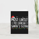 Search for funny sleigh christmas cards Make america great again