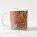 Recherche de chinois rouge tasses Dragon