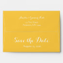 Search for mustard yellow envelopes Return address