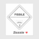 Search for radioactive sign stickers Nuclear