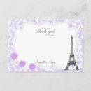 Search for purple thank you cards Floral