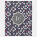 Search for black white vintage floral blankets Retro