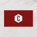 Recherche de hexagone cartes visite Monogramme