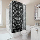 Search for black and white floral shower curtains Pretty