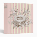 Search for pink background binders Vintage
