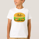 Search for burger kids tshirts Fun