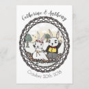 Search for rabbit wedding invitations Bunnies