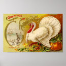 Recherche de vintage thanksgiving posters Dinde