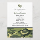 Recherche de vert camouflage invitations Garçon