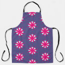 Search for purple background aprons Geometric