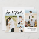 Search for 5 photo wedding thank you cards Script