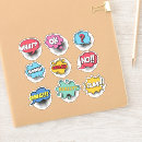Search for speech bubbles stickers Omg
