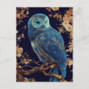 Search for fantasy owl postcards Floral