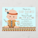 Recherche de tribal baby boy shower invitations Boho