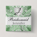 Recherche de vert menthe badges Demoiselle d'honneur