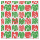 Search for funny christmas fabric Santa