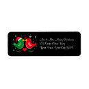 Search for just married return address labels Heart