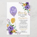 Recherche de purple gold baby shower invitations Pour tous