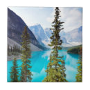 Recherche de lacs de montagne carreaux Le canada