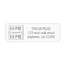 Search for home sweet home return address labels Housewarming