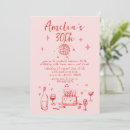 Search for funky birthday invitations Retro