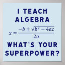 Search for algebra posters Quadratic