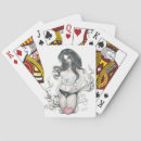 Search for pinup playing cards Illustration
