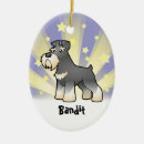 Search for miniature schnauzer dog ornaments Animal
