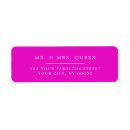 Search for european return address labels Elegant