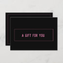 Search for makeup artist business gift certificates Black