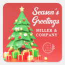 Search for corporate greetings stickers Elegant