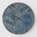 Recherche de coquillage horloges Bleu