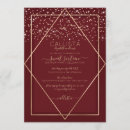 Search for burgundy sweet 16 invitations Glitter