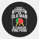 Search for ping pong stickers Player