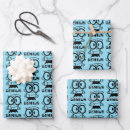 Search for dexter wrapping paper Boy genius