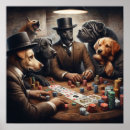 Recherche de jeton de poker art Chien