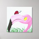Search for flamingo canvas prints Animals