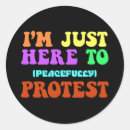 Recherche de protest stickers Démonstration